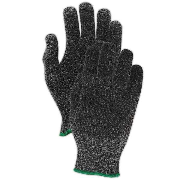 Machine Knit Cut-Resistant Gloves, Cut Level A5 , 5 12 PK